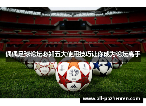 偶偶足球论坛必知五大使用技巧让你成为论坛高手