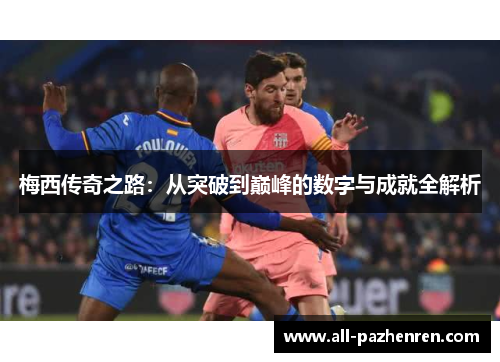 梅西传奇之路：从突破到巅峰的数字与成就全解析